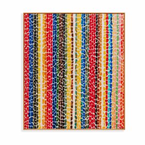 Alma Woodsey Thomas Breeze Rustling Through Fall Flowers Framed Print