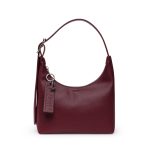 Baggu Recycled Leather Shoulder Bag - Mahogany