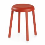 Emeco Za Stool - Coral Orange