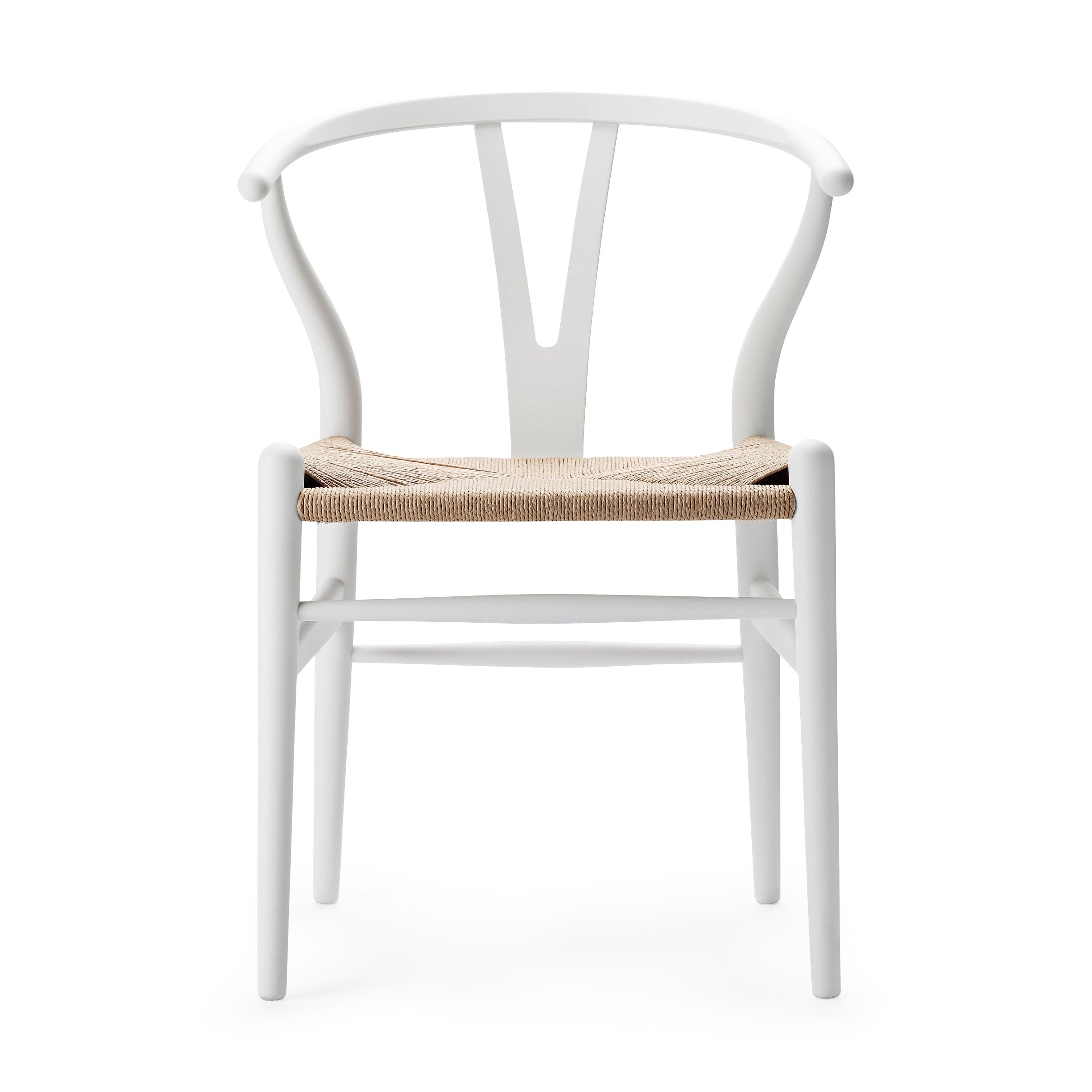 CH24 Wishbone Chair - White