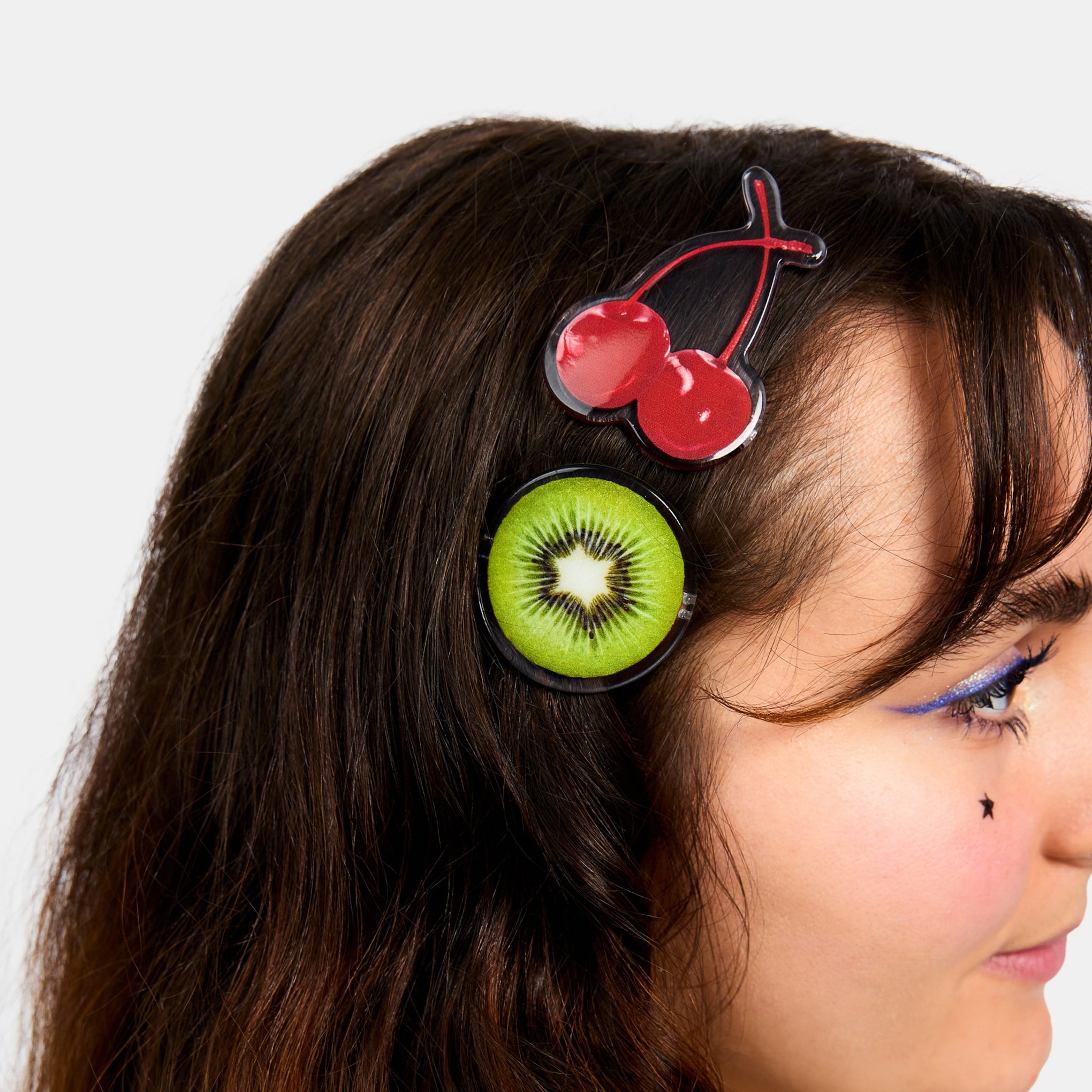 Chunks Fruit Salad Hair Clips - Set of 3 - Image 4