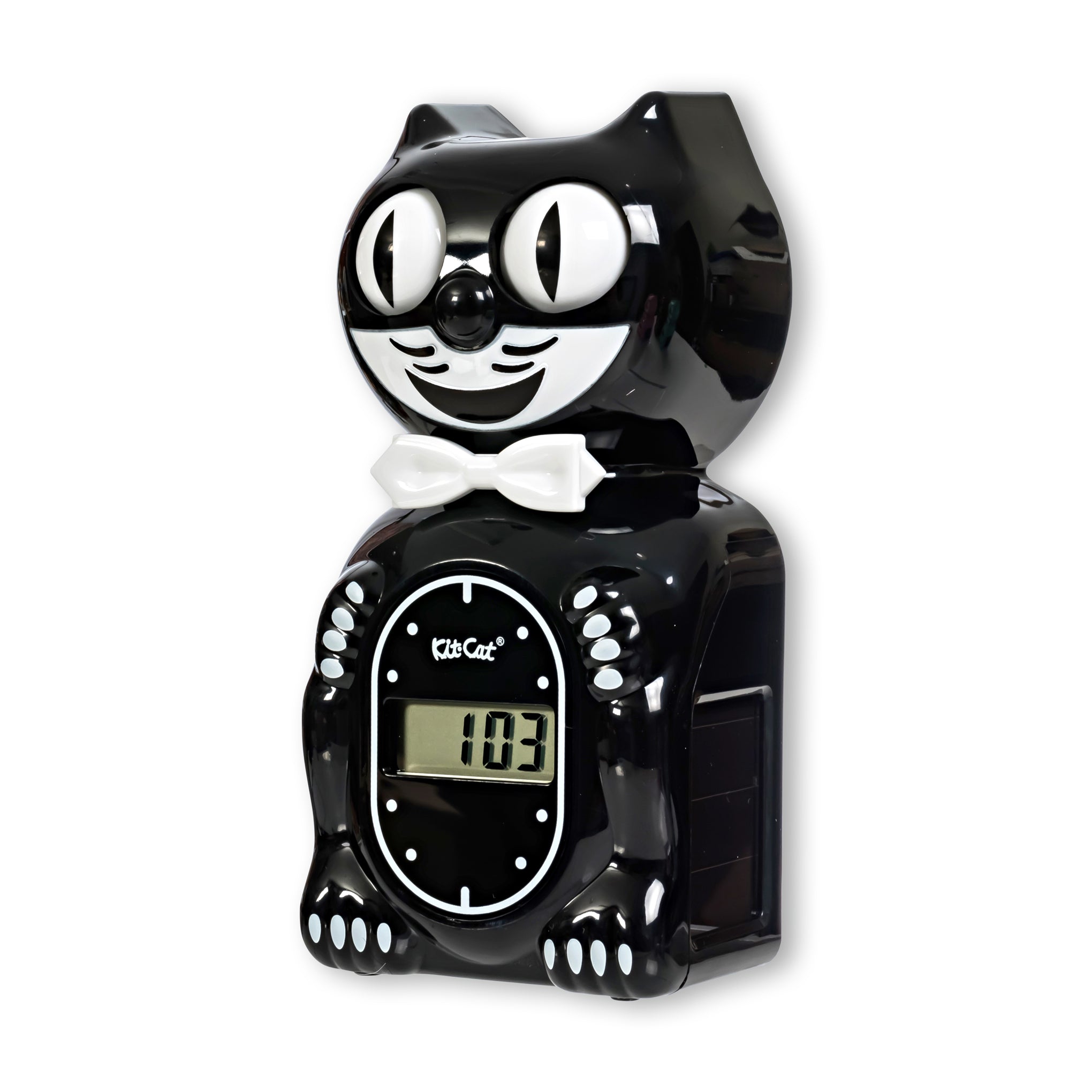Solar Kit-Cat Digital Alarm Clock