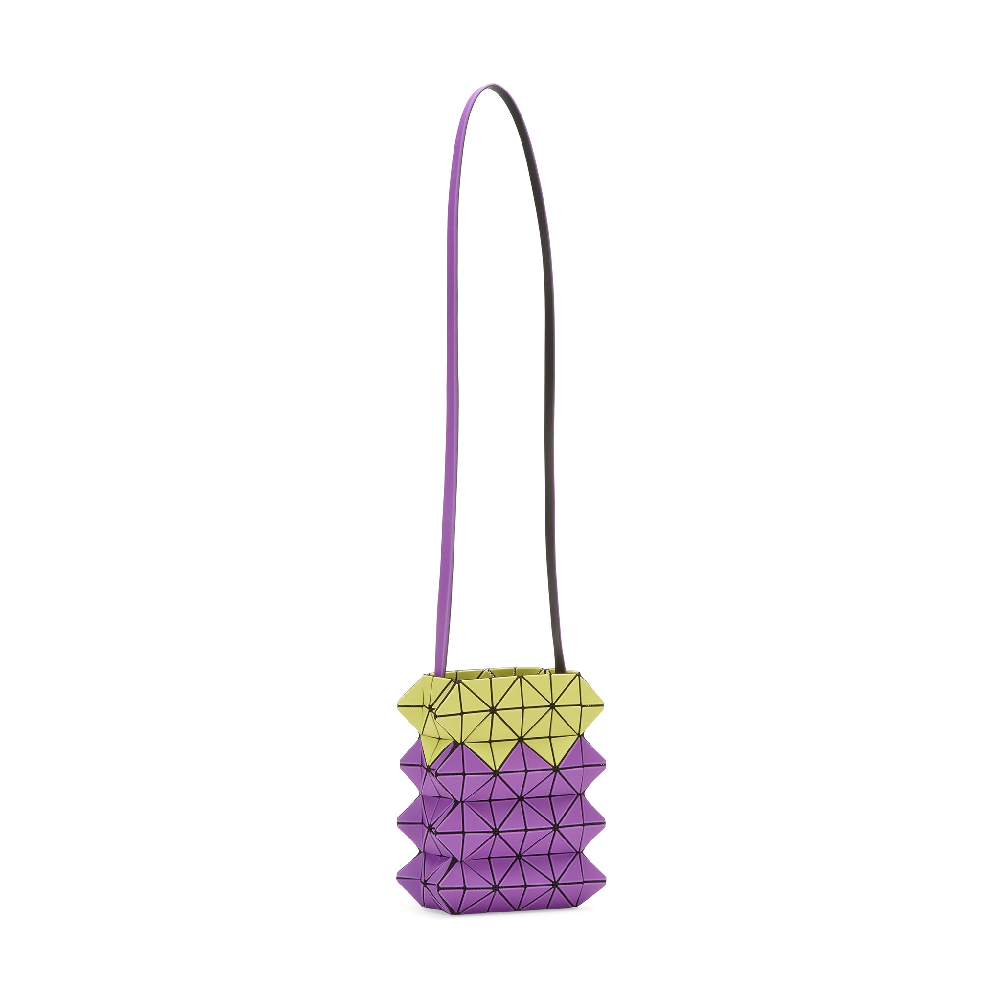 BAO BAO ISSEY MIYAKE Growth Crossbody Bag - Yellow/ Purple - Image 3