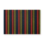 Chilewich Ribbon Stripe Shag Floor Mat - Limelight