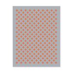 Maharam Alexander Girard Cotton Plus Rug - Gray/ Orange