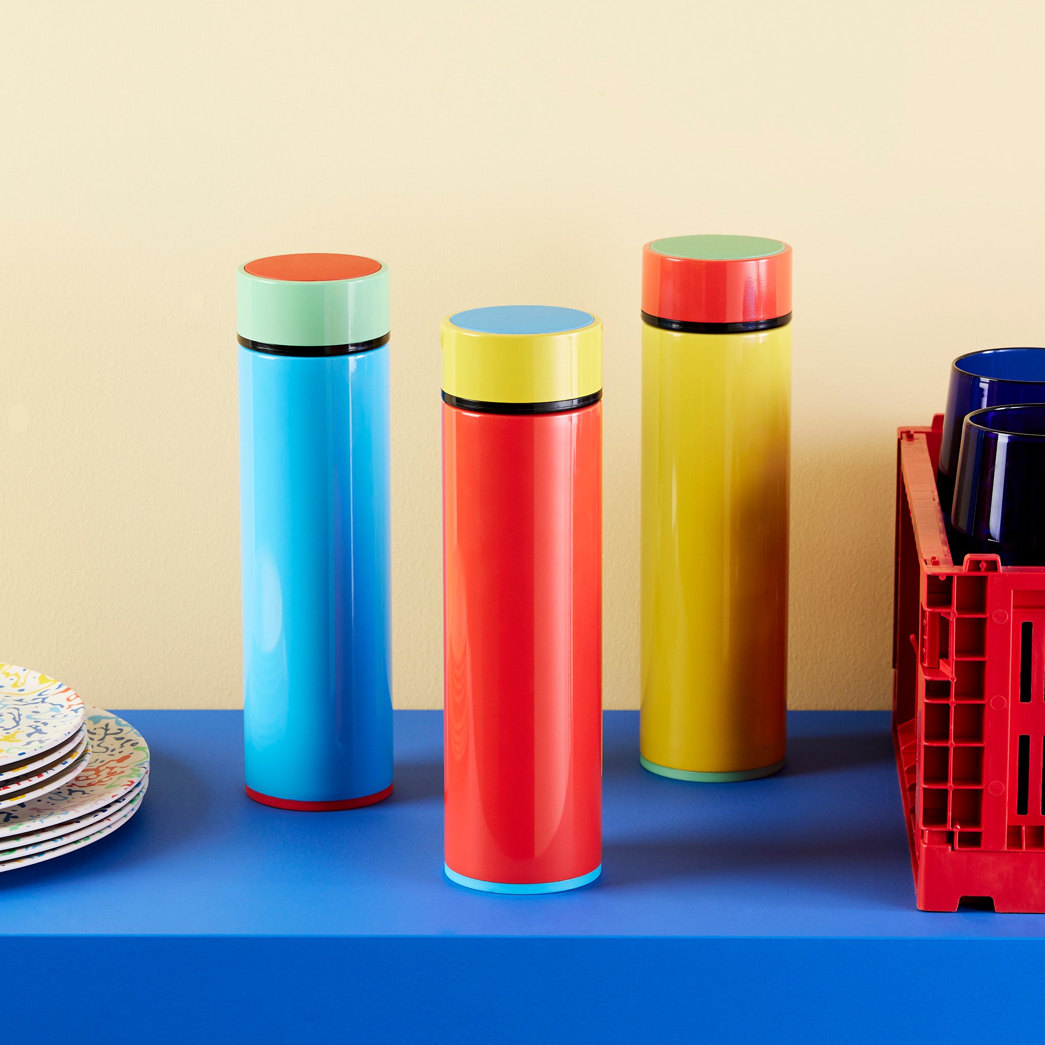 George Sowden Thermal Flask - Yellow - Image 4