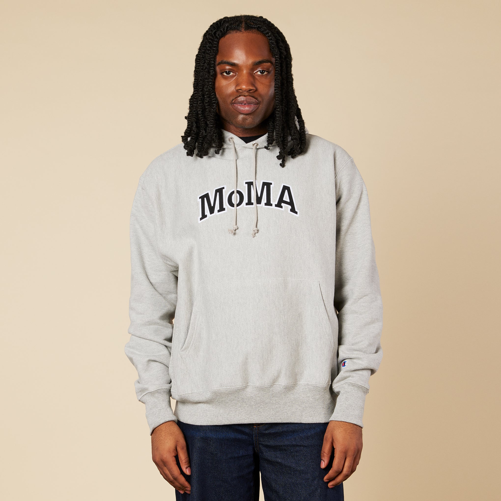 Champion Hoodie - MoMA Edition - Oxford Gray - Image 3