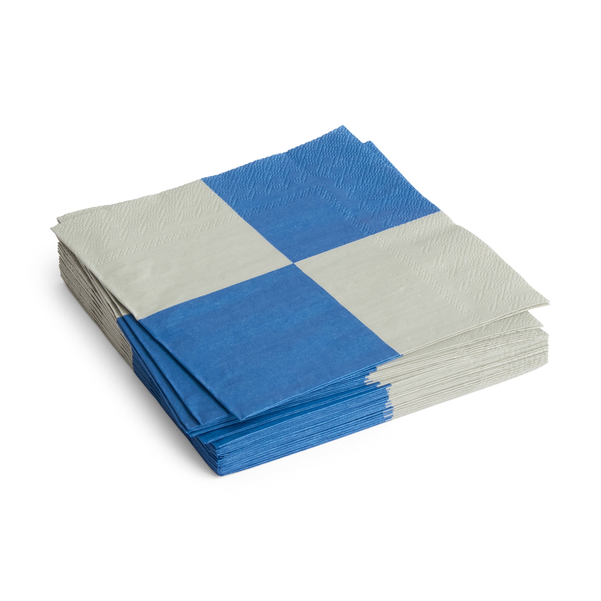 HAY Pattern Napkin - Set of 20 - Blue - Image 2