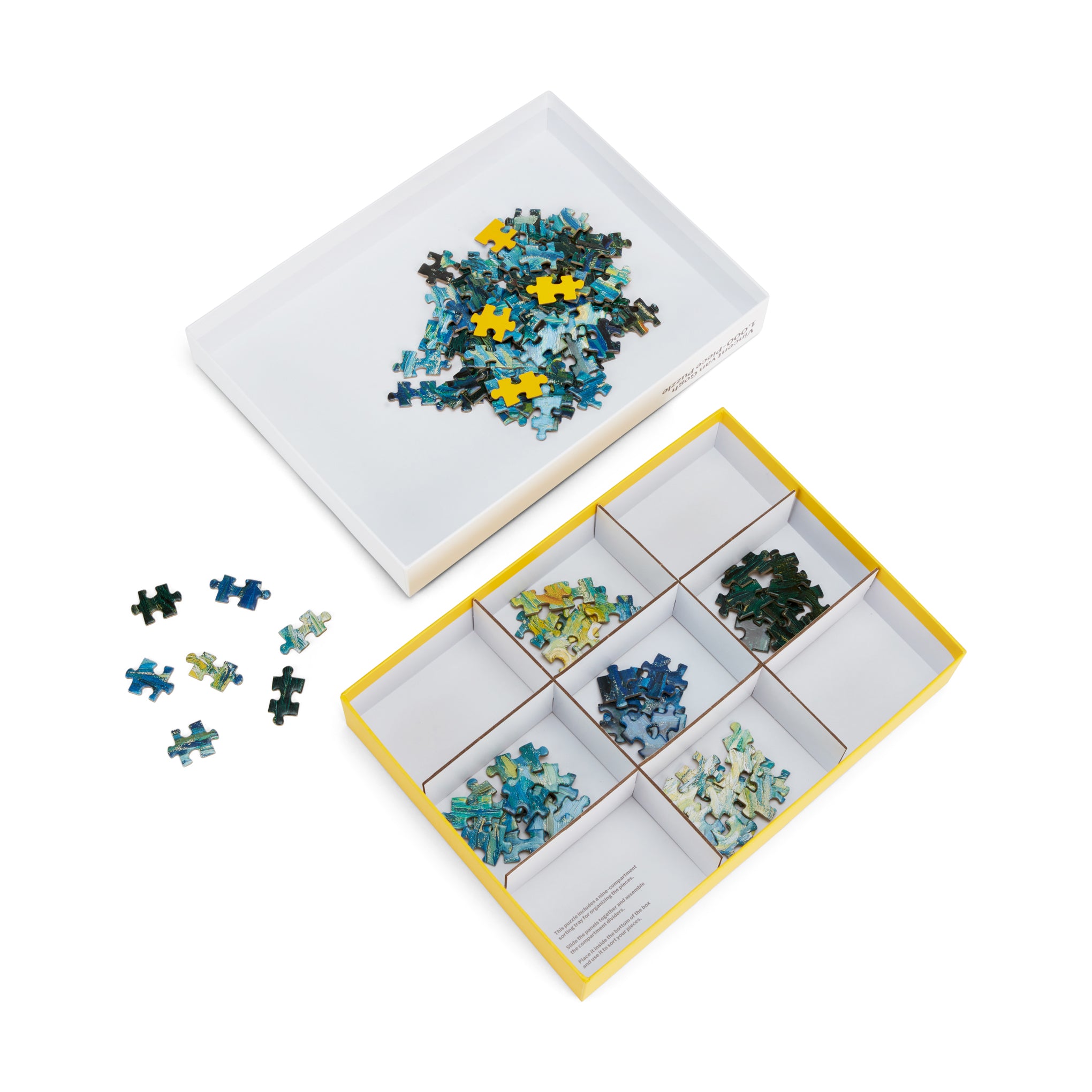 Vincent van Gogh Starry Night Jigsaw Puzzle - 1.000 Pieces - Image 6