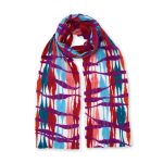 Nuno Threadstray Open-Weave Felted Wool Scarf - Warm Multi