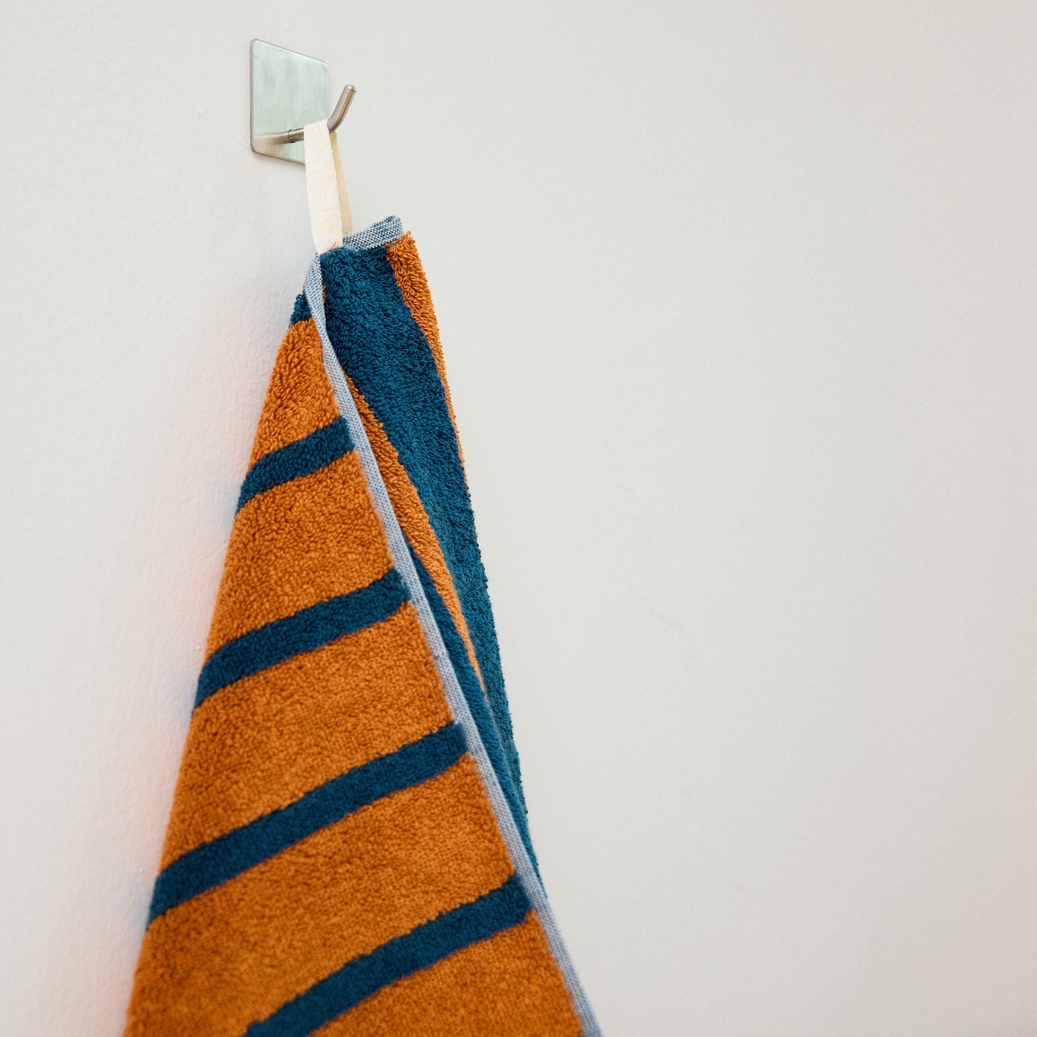 Dusen Dusen Bird Striped Cotton Towel - Warbler - Image 4