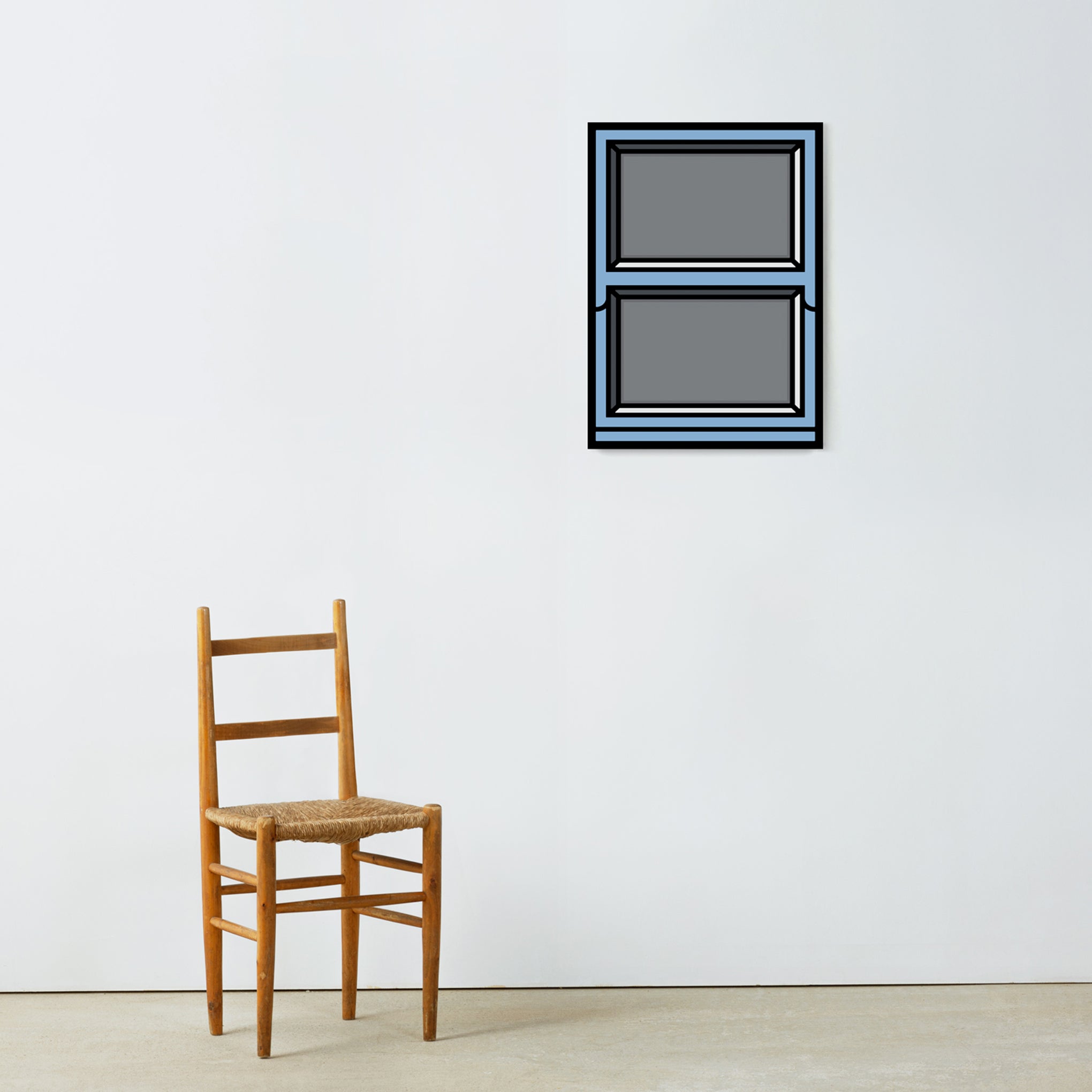 Richard Woods Window 03 Framed Print - Image 2