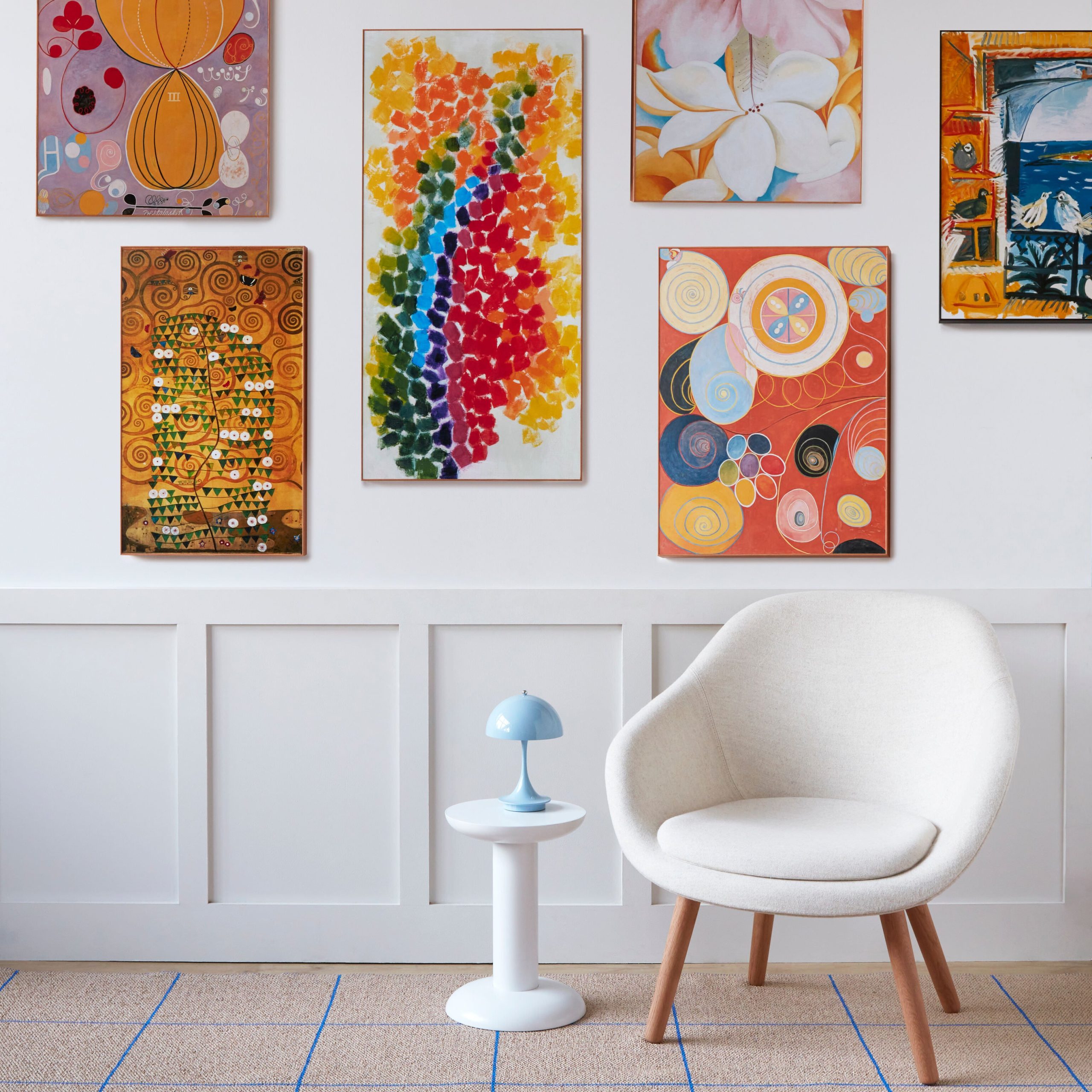 Hilma af Klint Adulthood Framed Print - Image 5