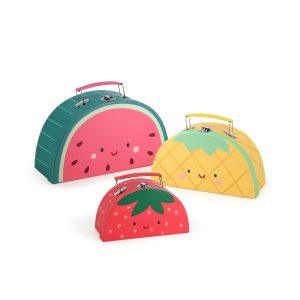 Vilac Nesting Fruit Suitcases Toy