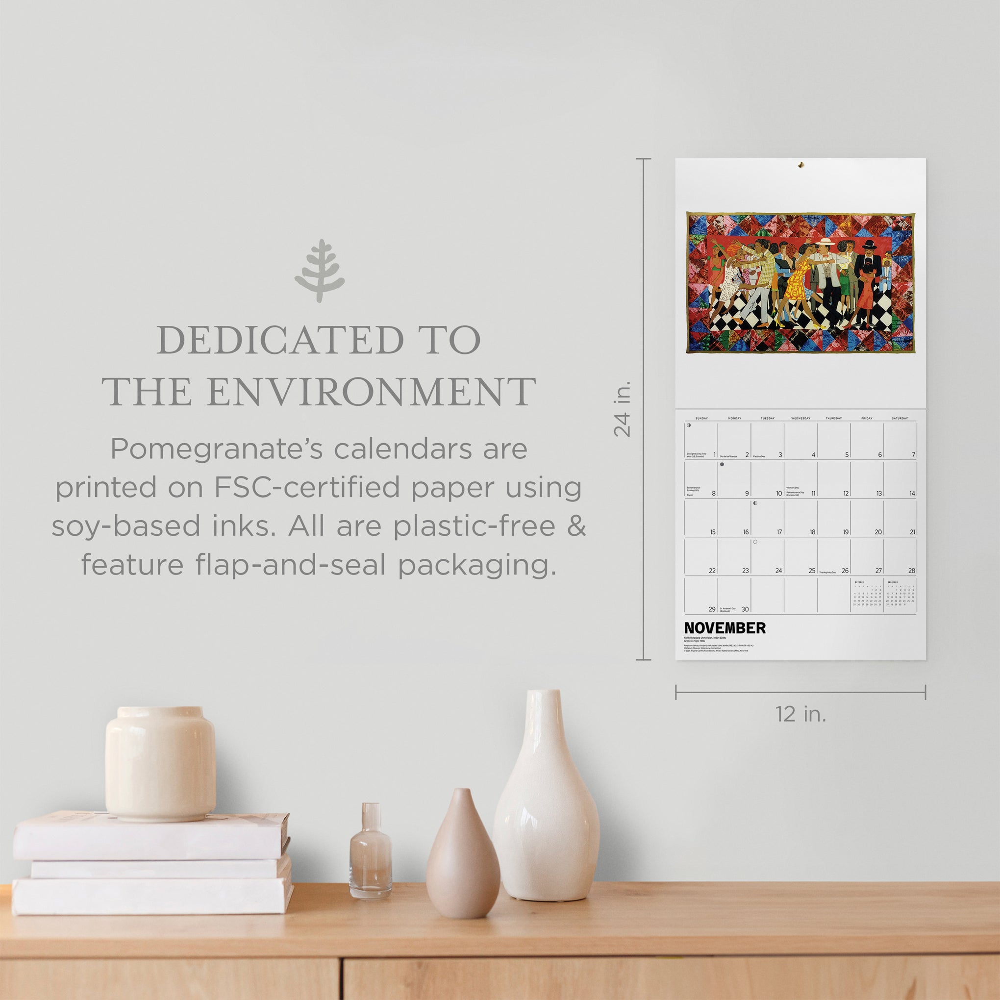 2026 Faith Ringgold Wall Calendar - Image 2