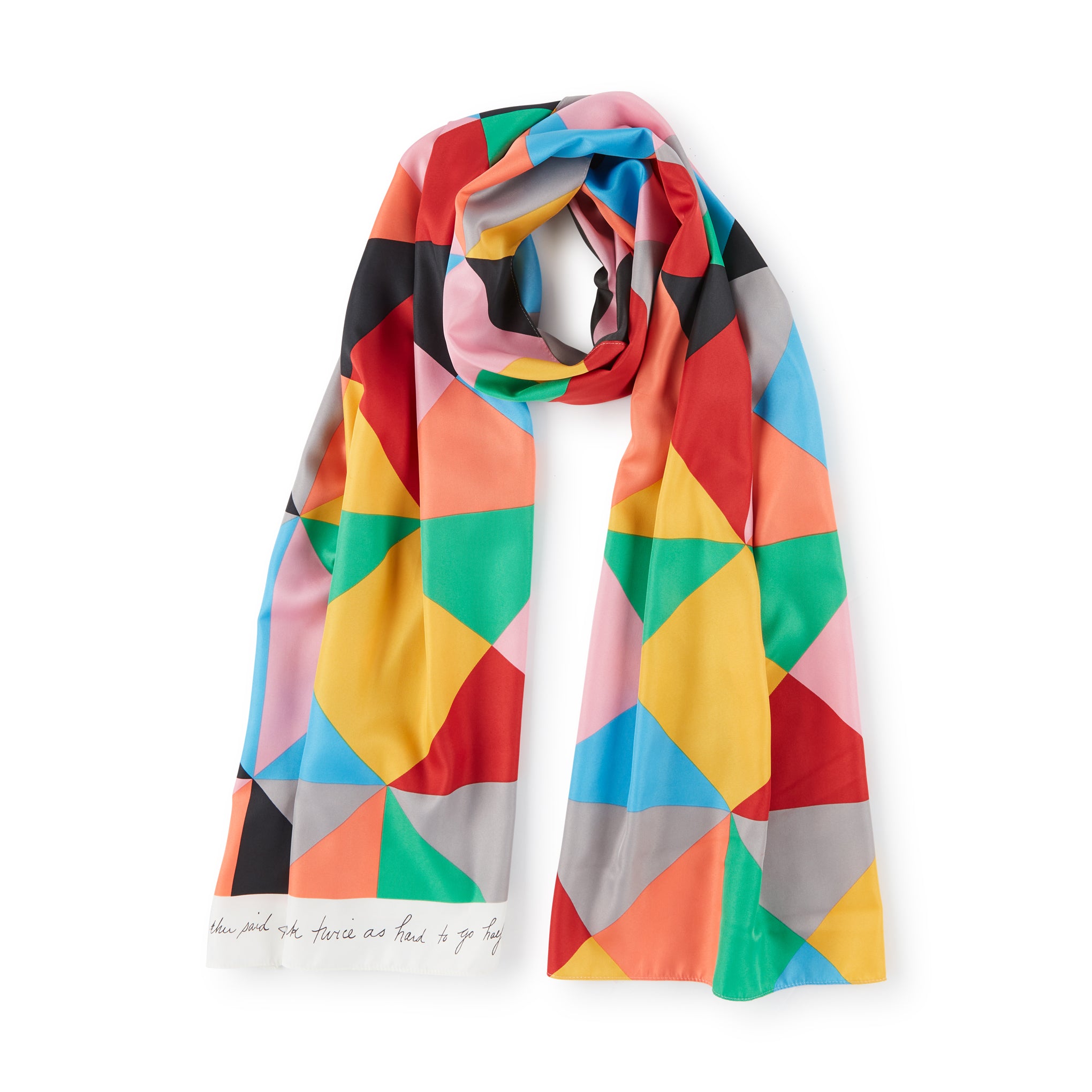 Faith Ringgold Recycled Polyester Scarf