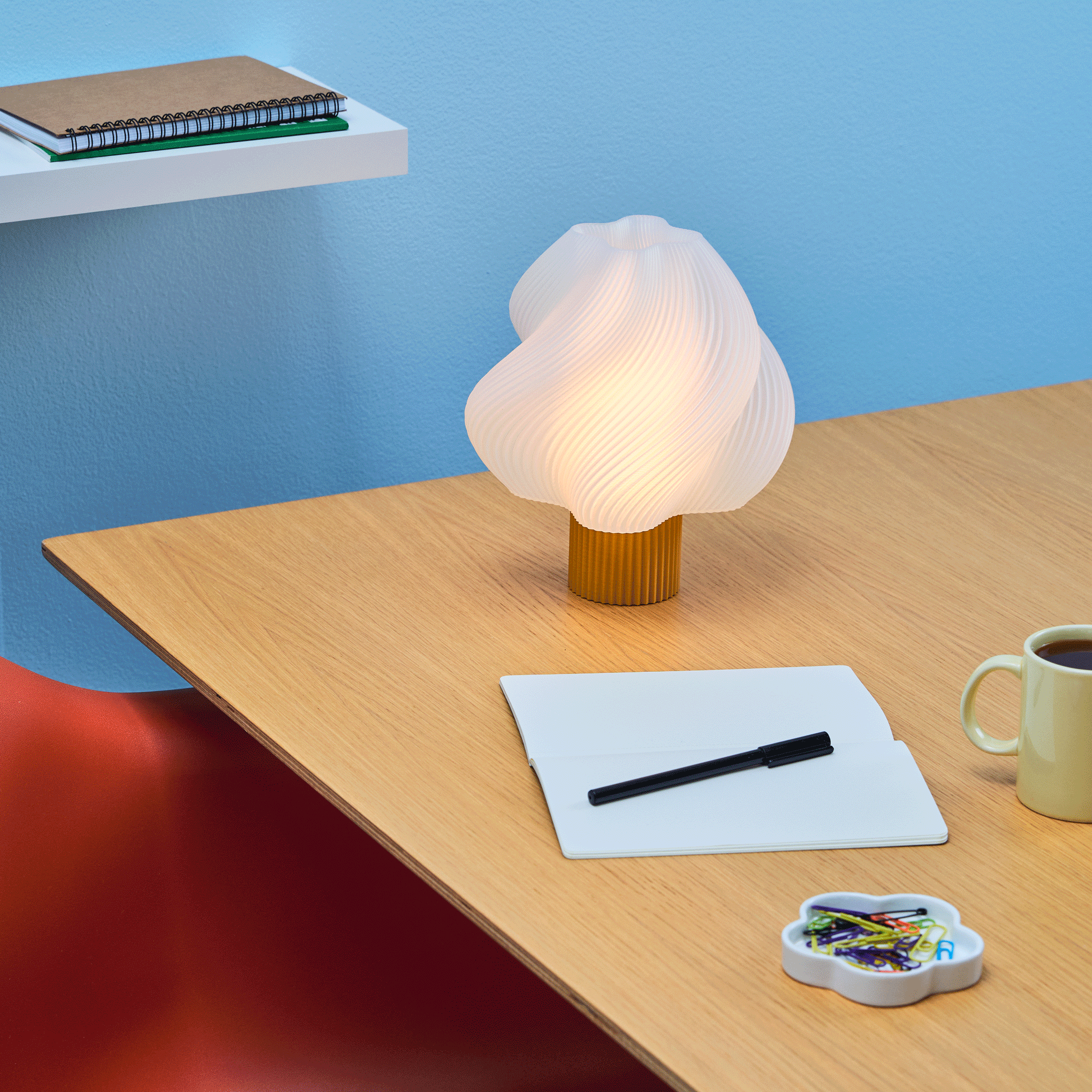 Soft Serve 3D-Printed Lamp - Cloudberry - Image 2