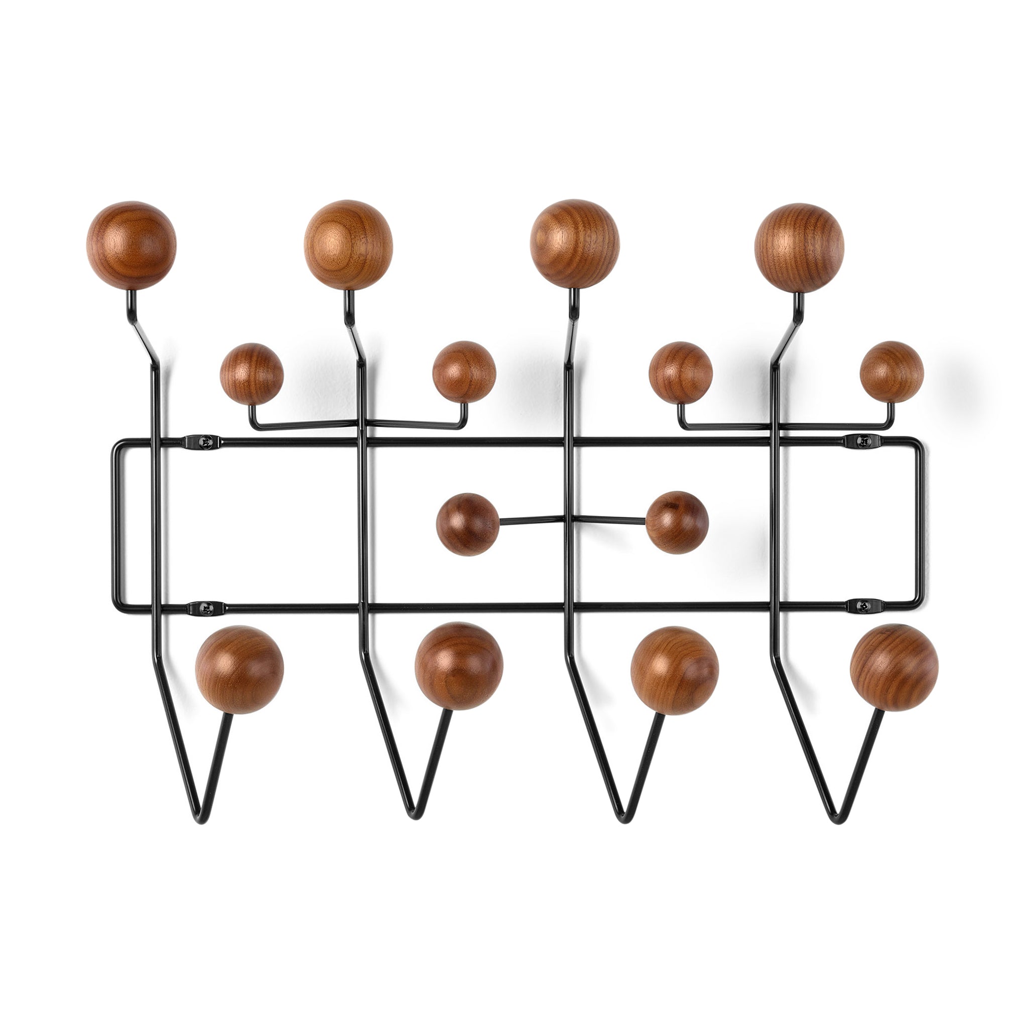 Eames® Hang-It-All Coat Rack from Herman Miller - Black/ Walnut