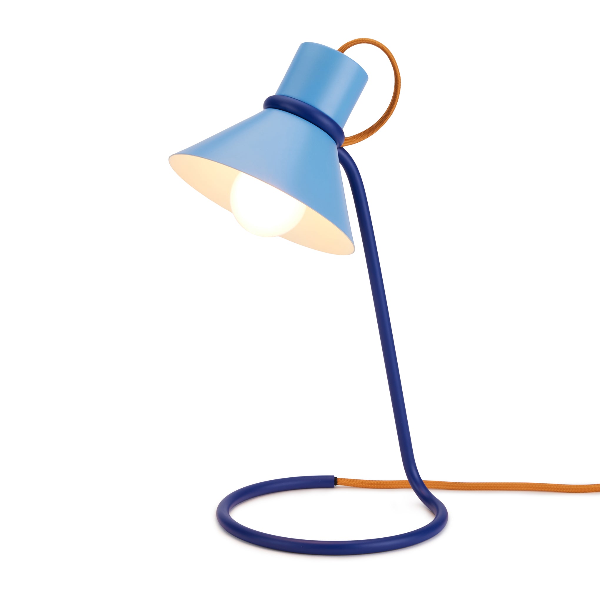 Loop de Loop Table Lamp - Blue/ Dark Blue