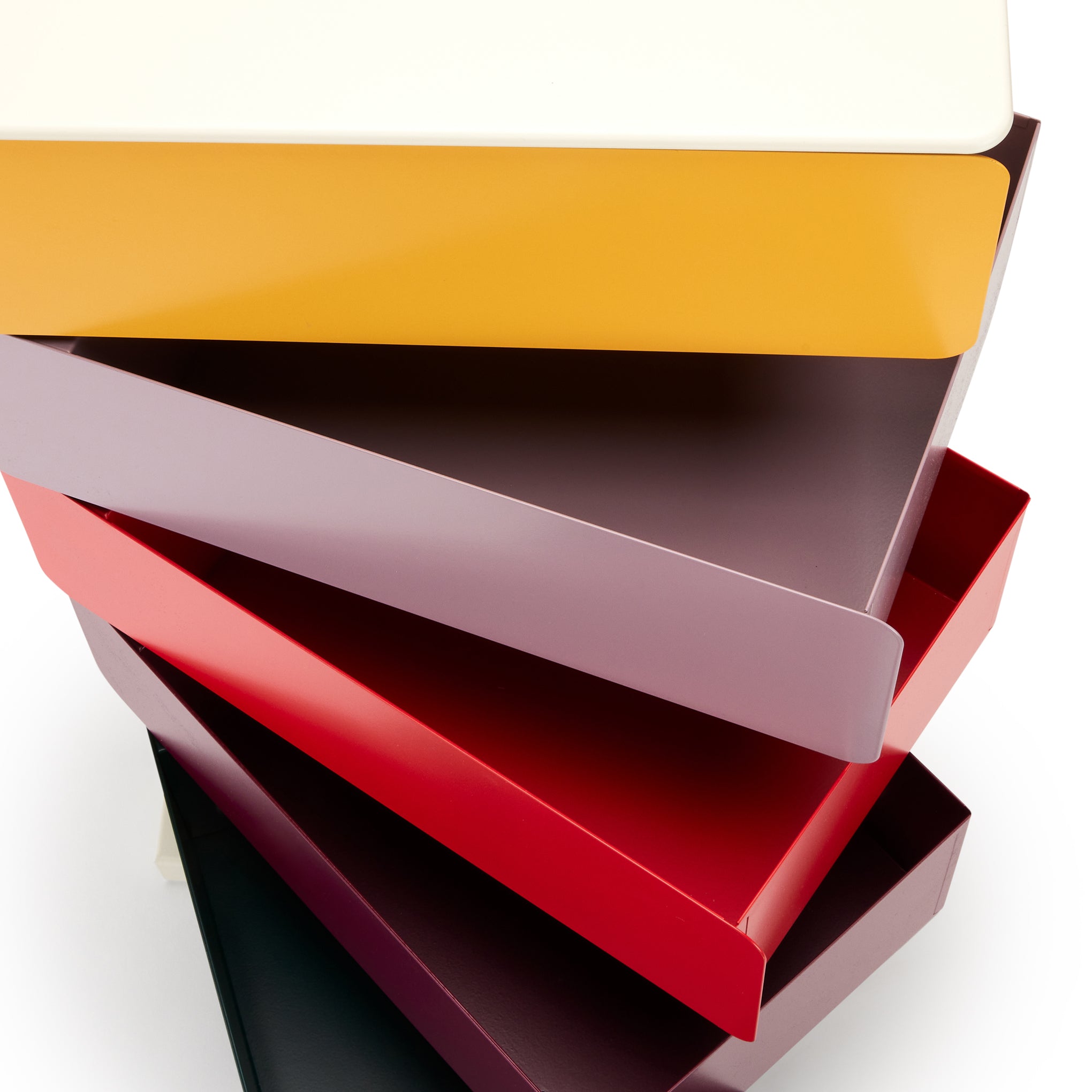 5-Drawer Pivot Cabinet - Yellow/ Red/ Green - Image 6