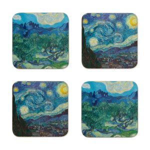 Vincent van Gogh Coasters - Set of 4