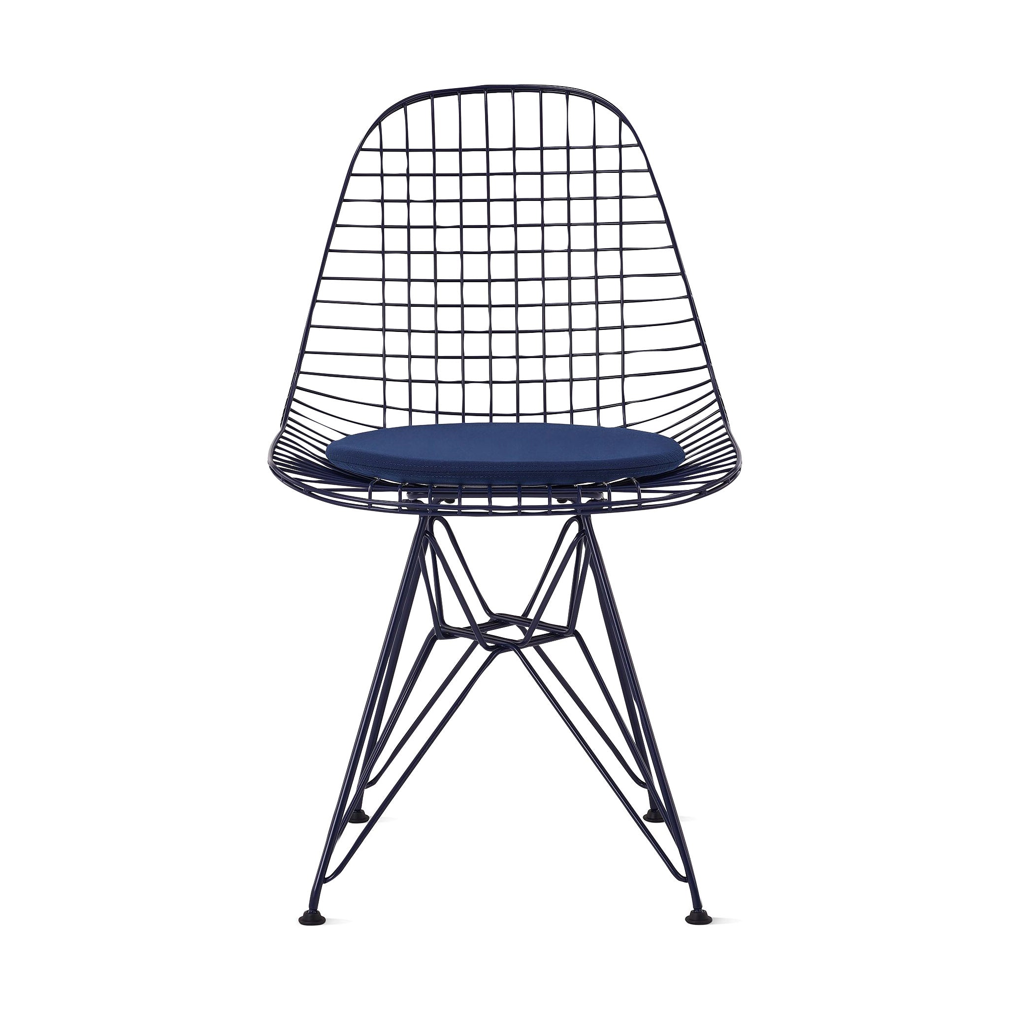 Herman Miller x HAY Eames Wire Chair - Black Blue - Image 4