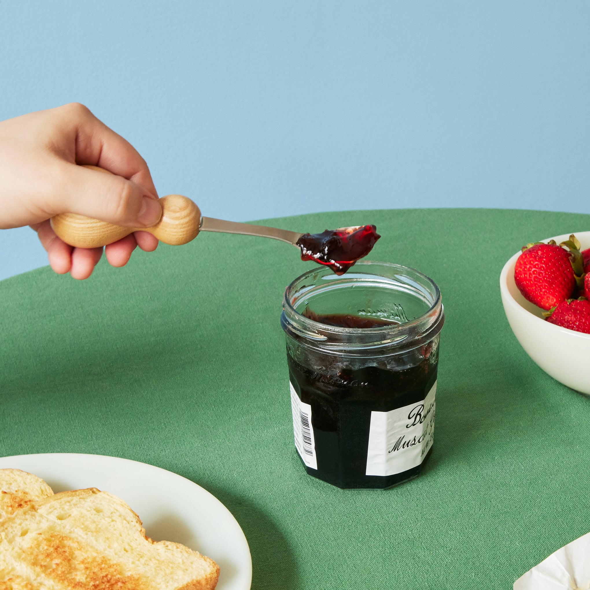 Standing Wood Utensil - Jam Spoon - Image 4