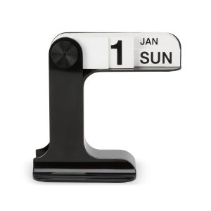 Enzo Mari Timor Perpetual Calendar - Black