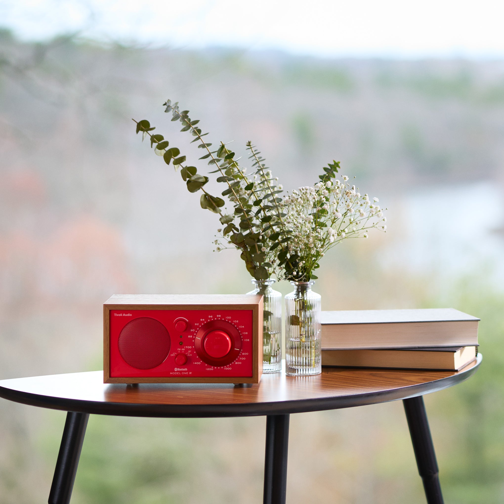 Tivoli Model One Bluetooth Radio - BT 70s Poppy Red - Image 2