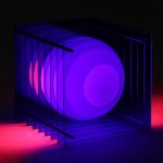 Lớp Layers Table Lamp - Blue/ Pink