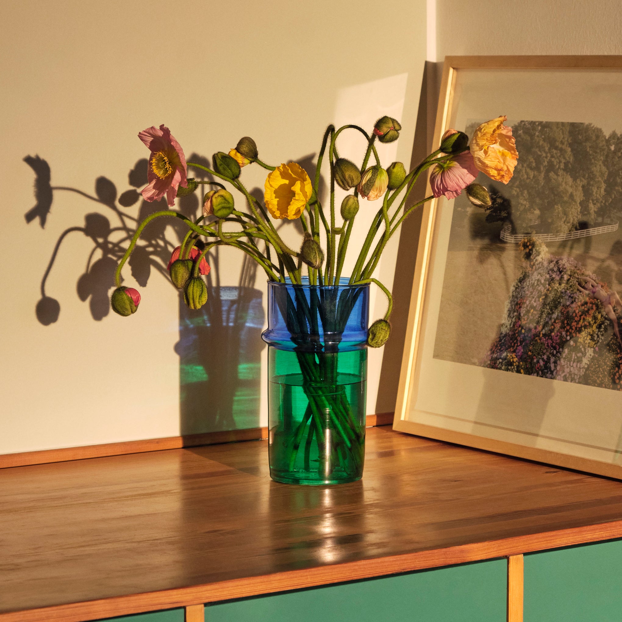 HAY Moroccan Vase - Blue/ Green - Image 2