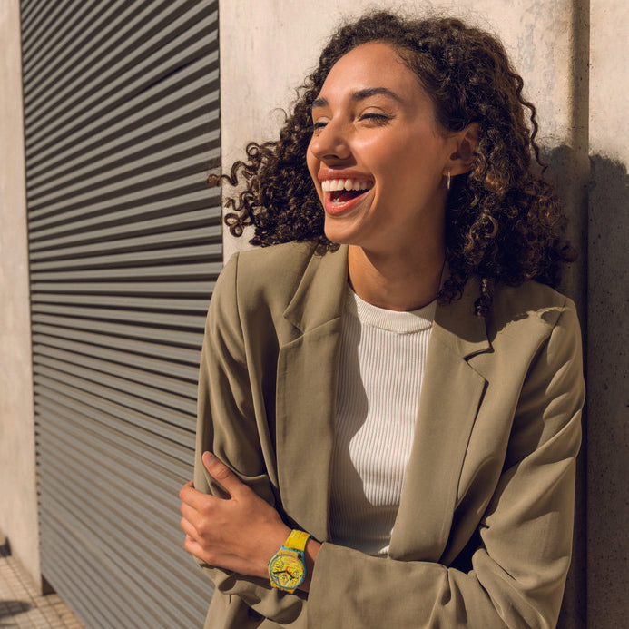 Swatch x Basquiat Watch - Yellow - Image 5