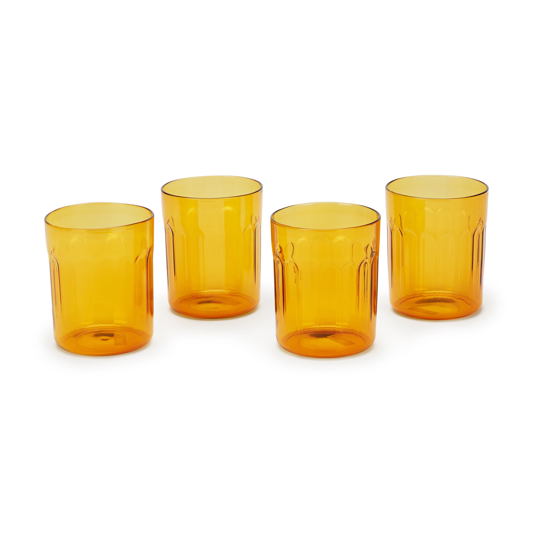 Bodum Chicago Glasses - Set of 4 - Amber - Image 2