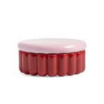 Charlo Storage Jar - Burgundy