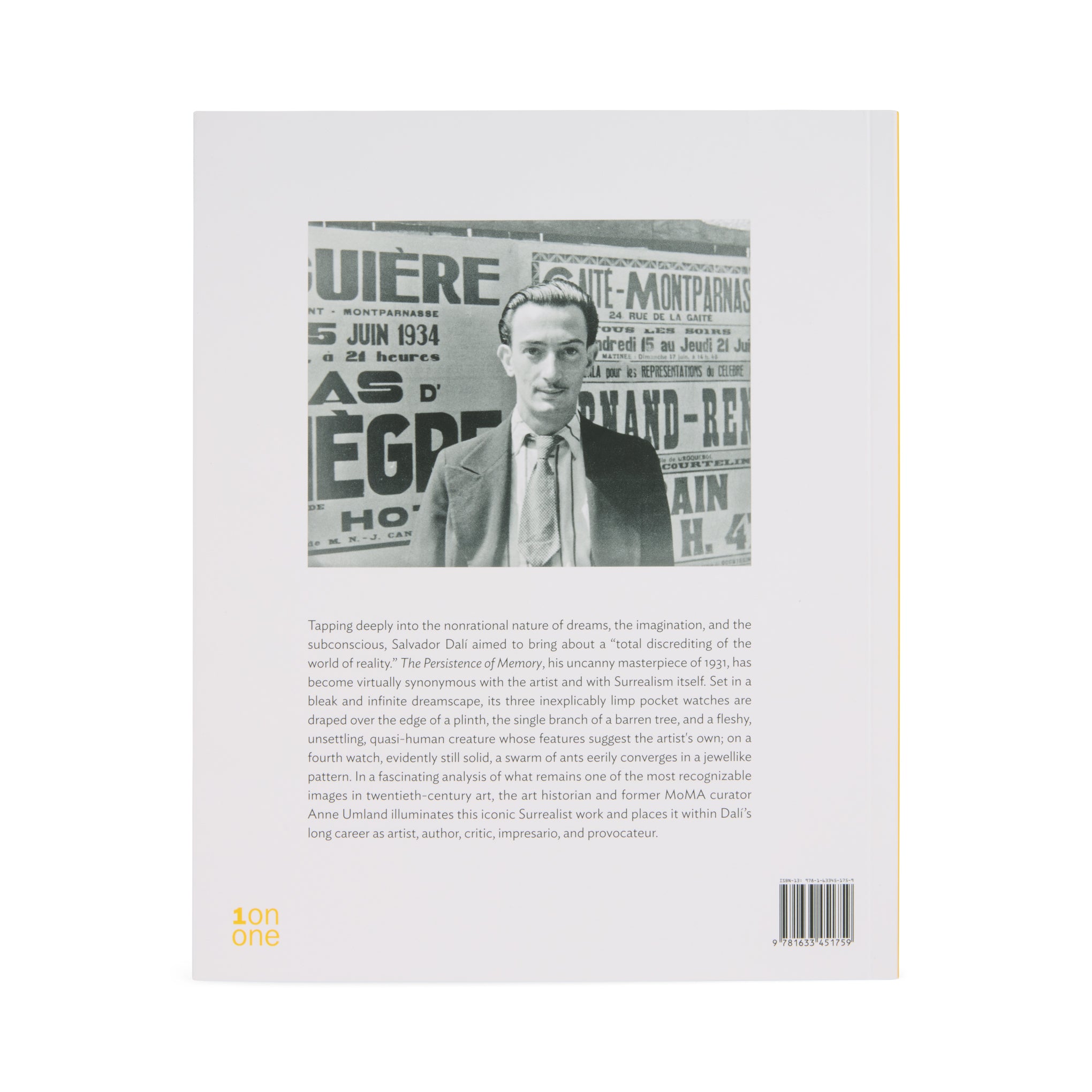 Salvador Dalí: The Persistence of Memory (MoMA One on One Series) - Paperback Book - Image 4