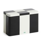 HAY Tin Container - Black/ Off White