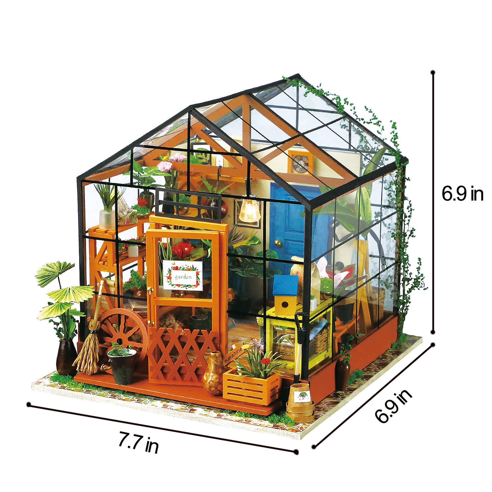 Rolife DIY Miniature Kit - Flower House - Image 3