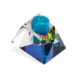 Irregular Crystal Tea Light Candle Holder