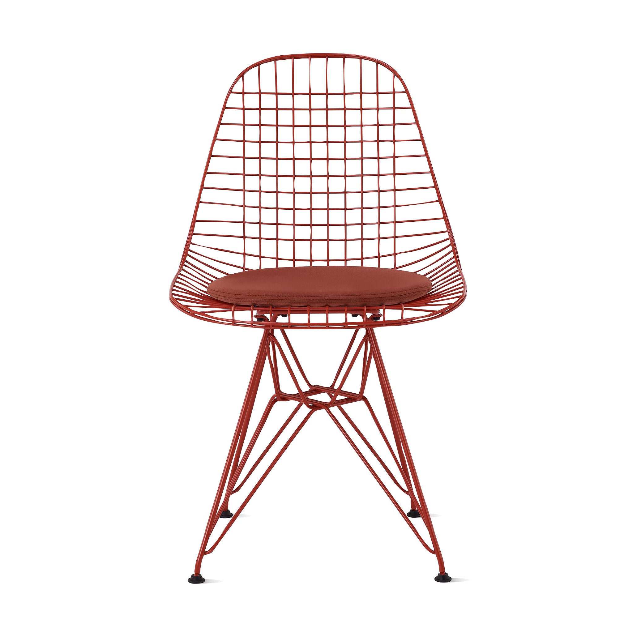 Herman Miller x HAY Eames Wire Chair - Iron Red - Image 8