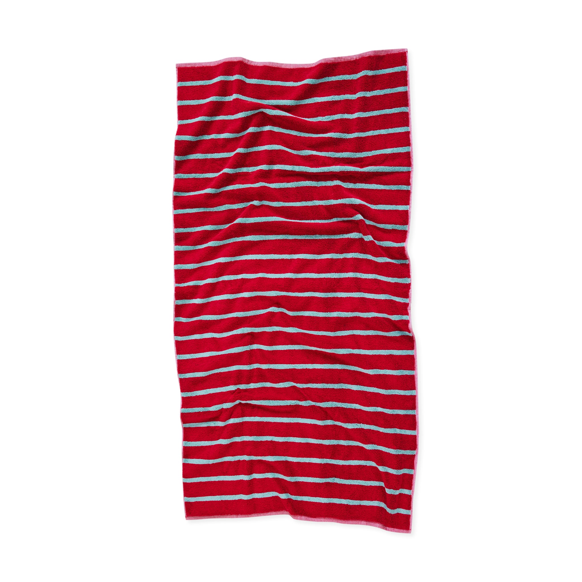 Dusen Dusen Bird Striped Cotton Towel - Tanager - Image 5