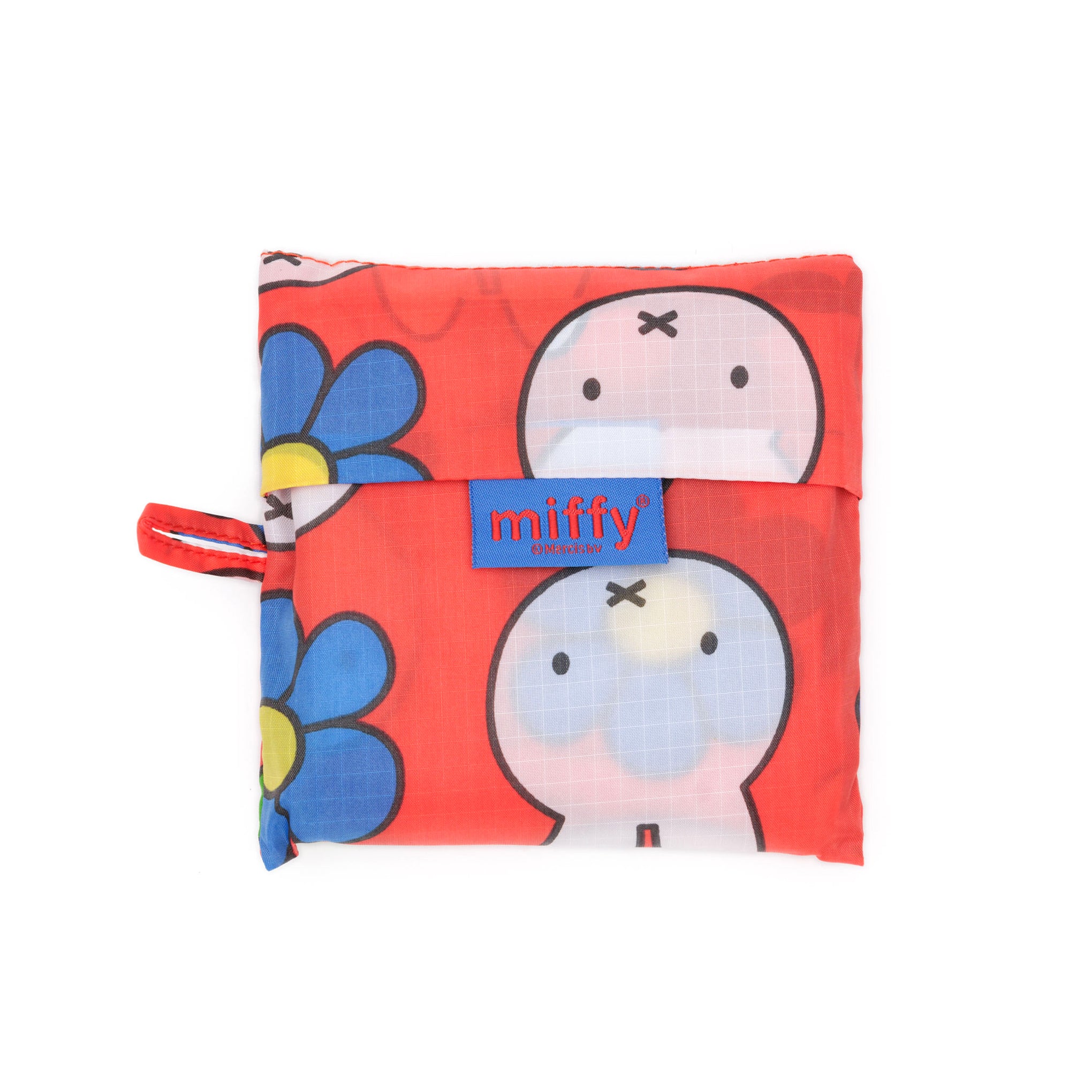 Miffy Baggu Recycled Nylon Standard Tote Bag - Flower Miffy - Image 3