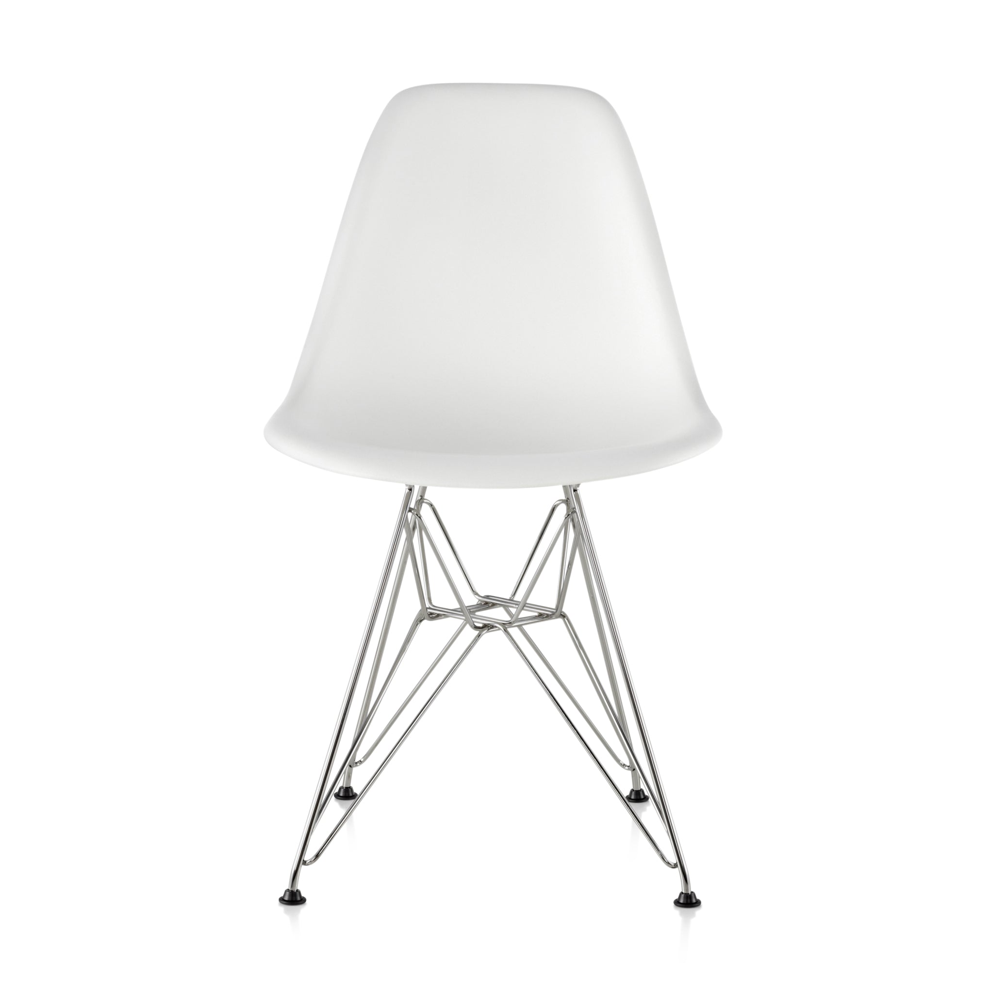 Eames® Molded Recycled Plastic Side Chair - White - Image 3