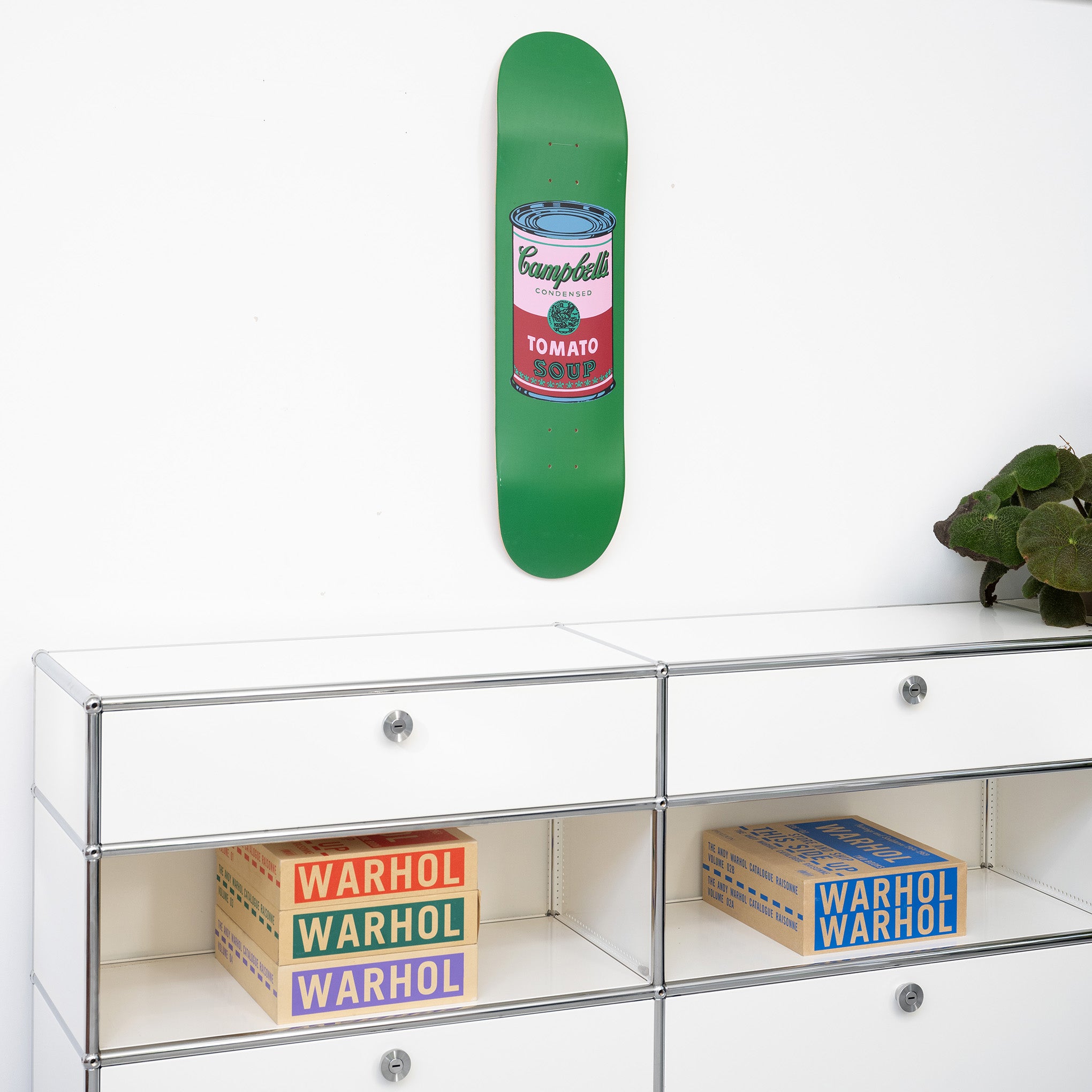 Andy Warhol: Skateboard Colored Campbell's Soup Cans - Blood - Image 2