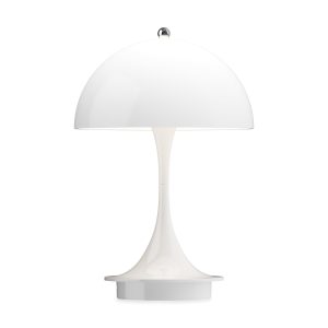 Panthella 160 Portable Table Lamp - White Opal