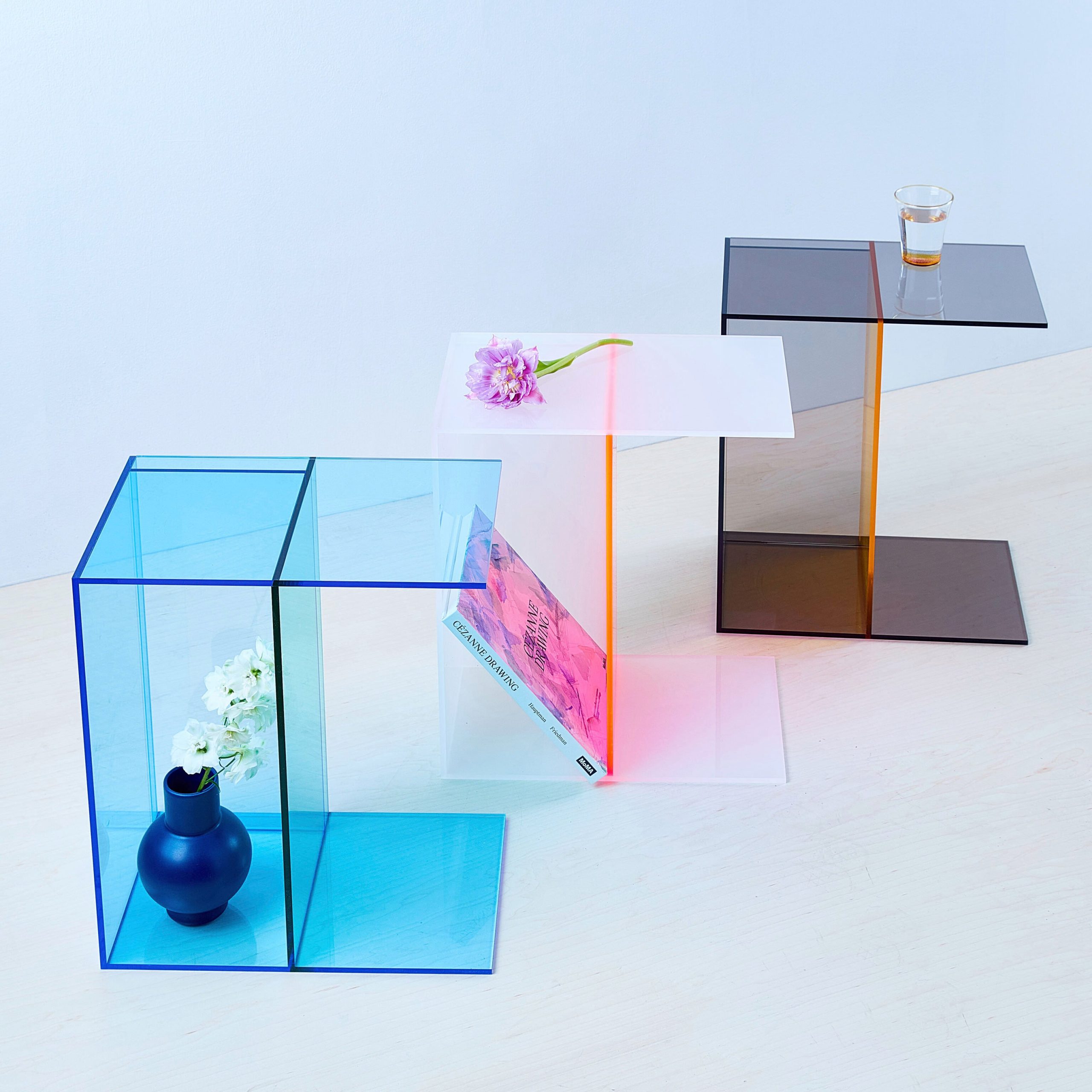 Two-Way Side Table - Blue/ Aqua - Image 7