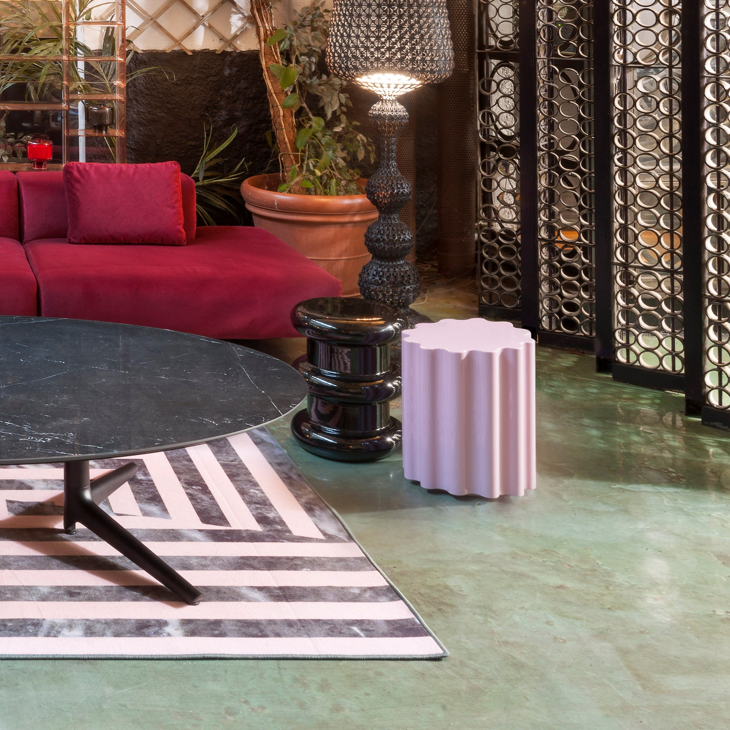 Kartell Pilastro Side Table - Black - Image 3