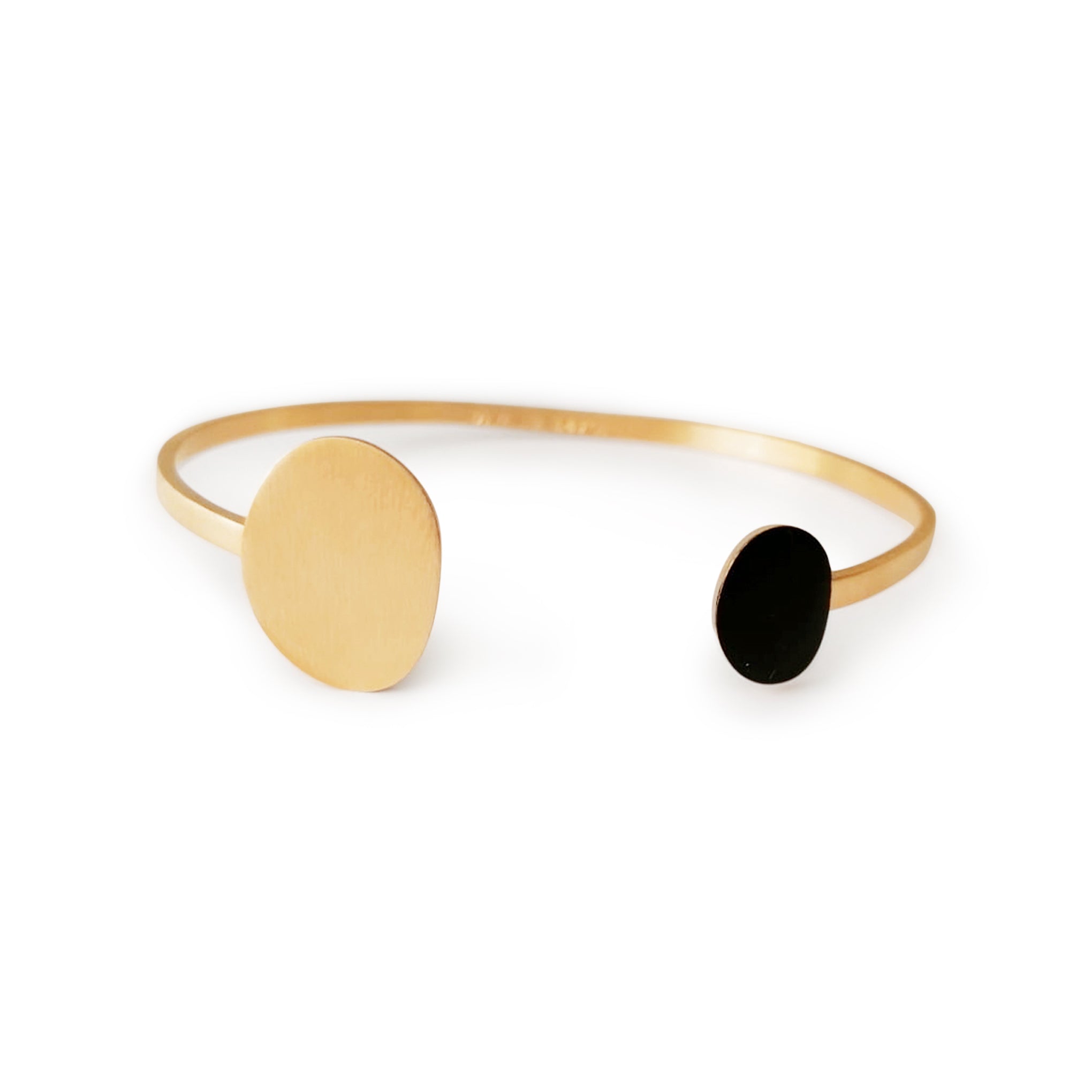 Joan Miró Gold-Plated Dots Cuff Bracelet - Image 3
