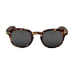IZIPIZI Rounded-Edge Square Sunglasses #C - Tortoise
