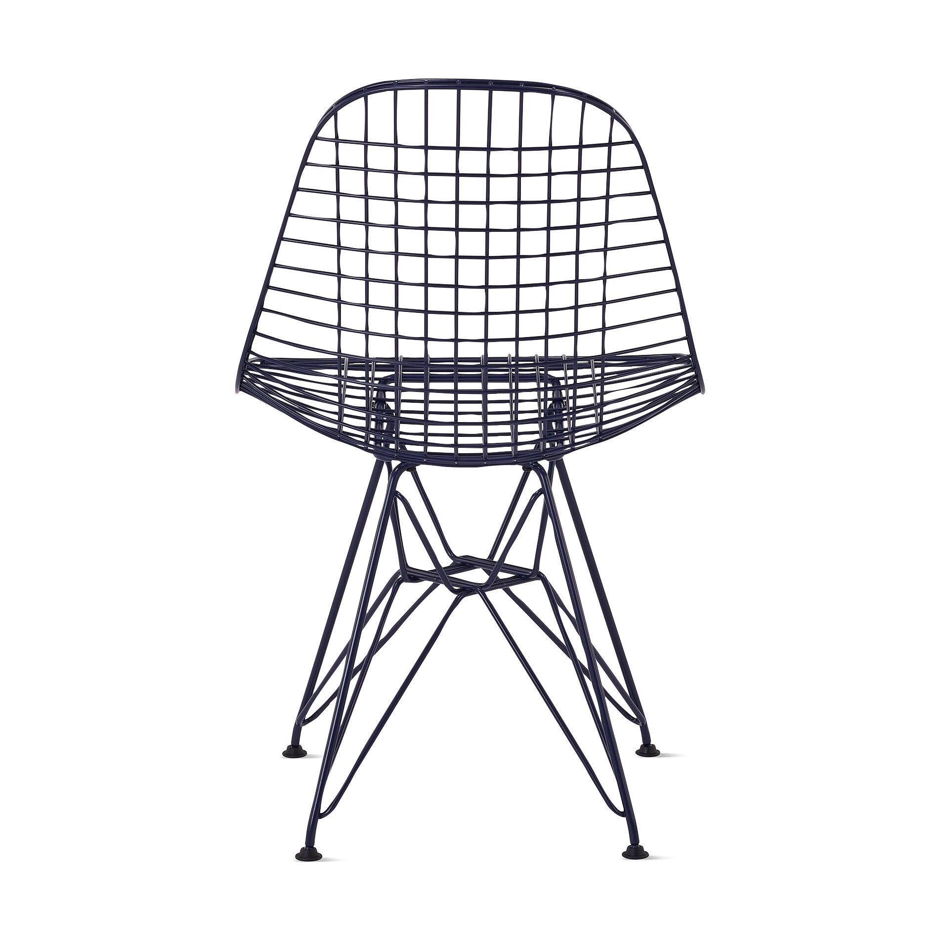 Herman Miller x HAY Eames Wire Chair - Black Blue - Image 9