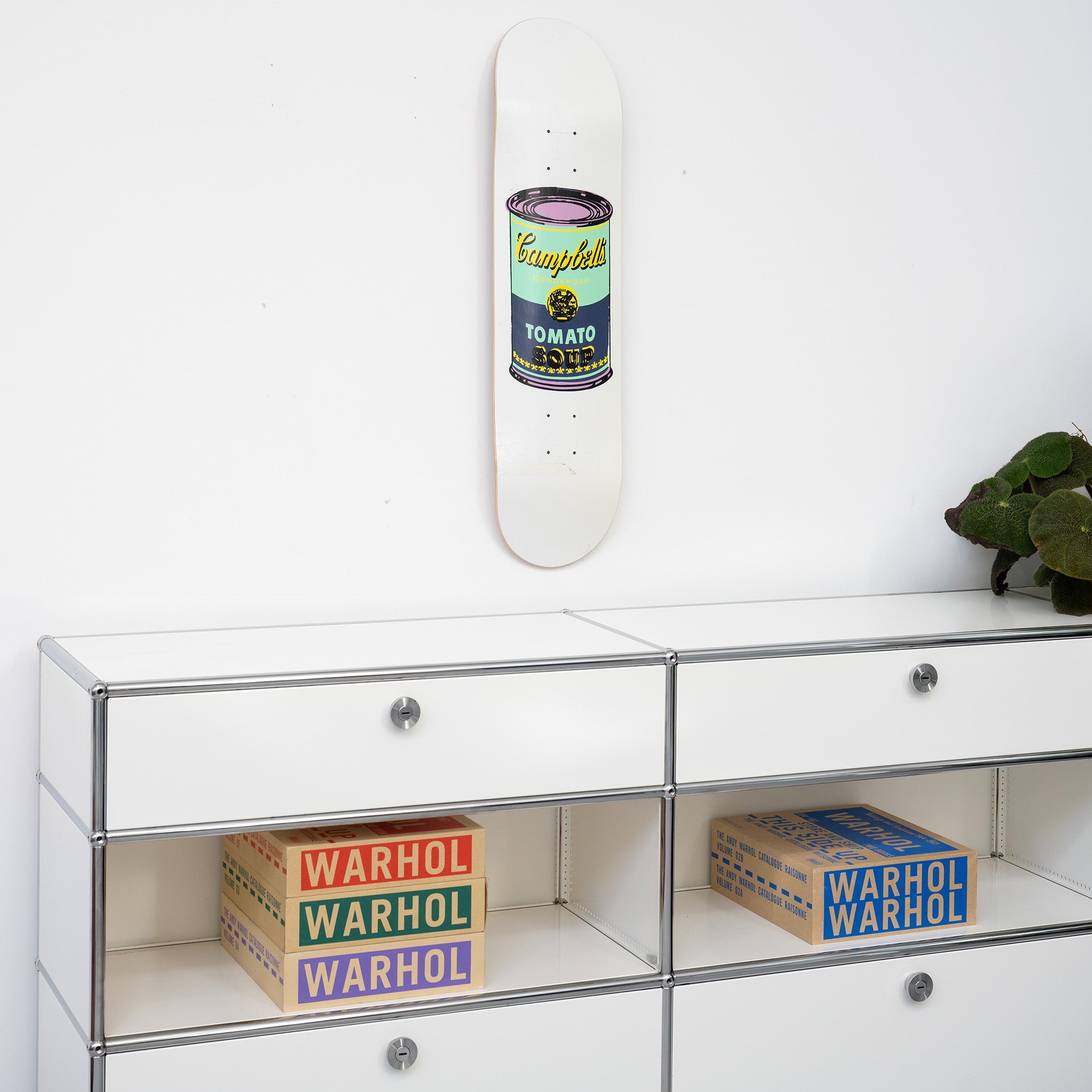 Andy Warhol: Skateboard Colored Campbell's Soup Cans - Eggplant - Image 2